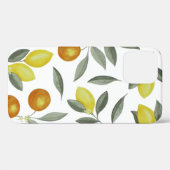 Coques Case-Mate iPhone Oranges et citrons (Verso (horizontal))