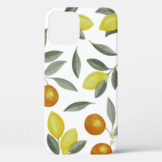 Coques Case-Mate iPhone Oranges et citrons (Verso)