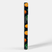 Coques Case-Mate iPhone Oranges noires | iPhone 14 Coque-Mate (Verso / Droite)