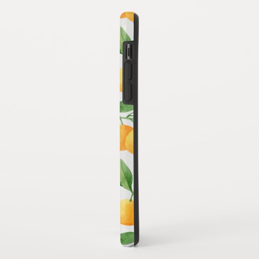 Coques Case-Mate iPhone Oranges ou mandarines motif (Dos/Gauche)