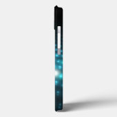 Coques Case-Mate iPhone Orbes bleues 3D (Verso / Gauche)