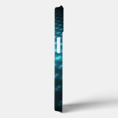 Coques Case-Mate iPhone Orbes bleues 3D (Verso / Droite)