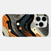 Coques Case-Mate iPhone Orbite de forme d'onde (Verso (horizontal))