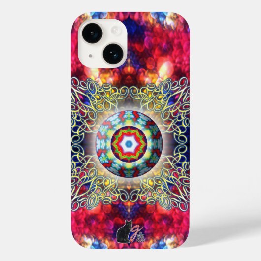 Coques Case-Mate iPhone Orbz Kaleid (Verso)