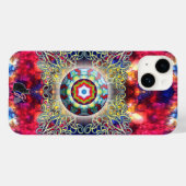 Coques Case-Mate iPhone Orbz Kaleid (Verso (horizontal))