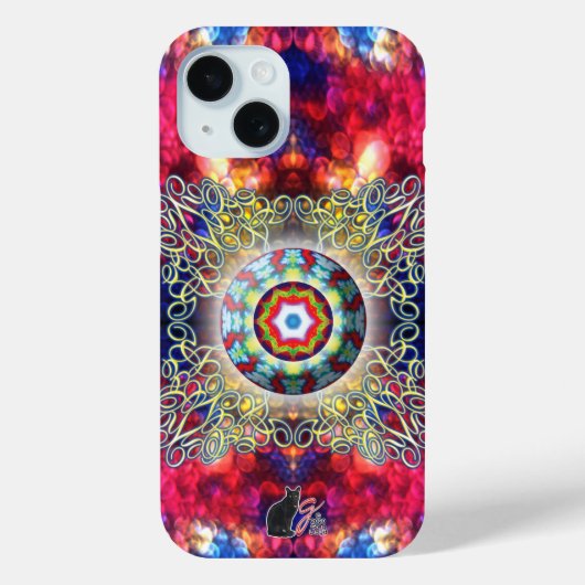 Coques Case-Mate iPhone Orbz Kaleid (Verso)