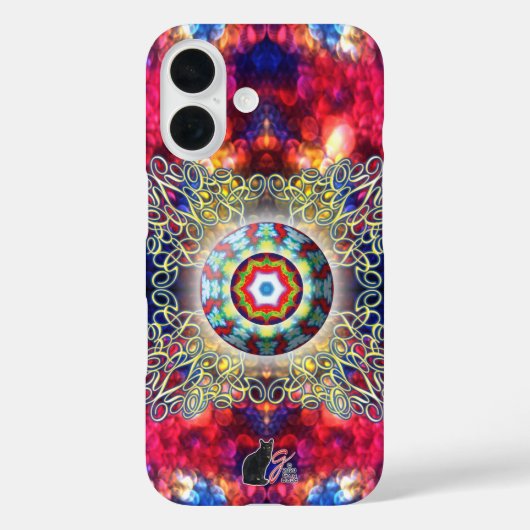Coques Case-Mate iPhone Orbz Kaleid (Verso)