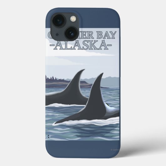 Coques Case-Mate iPhone Orca Whales #1 - Glacier Bay, Alaska (Verso)