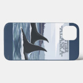 Coques Case-Mate iPhone Orca Whales #1 - Whittier, Alaska (Verso (horizontal))