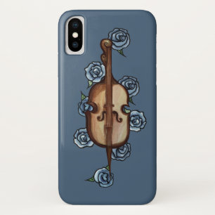 Case-Mate iPhone Case Orchestre Rose bleu Cello