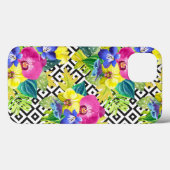 Coques Case-Mate iPhone Orchid Begonia et Palm Leaves (Verso (horizontal))