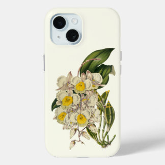Coque Pour iPhone 15 Orchidée