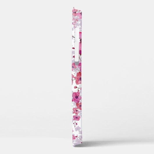 Coques Case-Mate iPhone Orchidée : beauté rouge singulière. (Verso / Gauche)