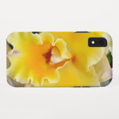 Coques Case-Mate iPhone Orchidée jaune (Dos (Horizontal))