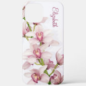 Coques Case-Mate iPhone Orchidée rose Cymbidium Florale (Verso)