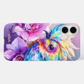 Coques Case-Mate iPhone Orchidée rose Imaginaire mignonne (Verso (horizontal))