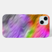 Coques Case-Mate iPhone Orchidée violette texture ondulée (Verso (horizontal))