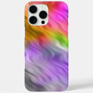 iPhone 16 Pro Max Case Orchidée violette texture ondulée