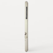Coques Case-Mate iPhone Orchidées à la crème de chouette dorée (Dos/Gauche)
