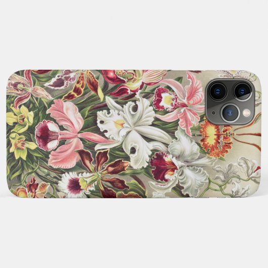 Coques Case-Mate iPhone Orchidées, Orchidées Denusblumen par Ernst Haeckel (Dos (Horizontal))