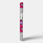 Coques Case-Mate iPhone Orchidées Roses En Fleur | Ajouter Votre Nom (Verso / Droite)