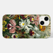 Coques Case-Mate iPhone Orchidées Vintage (Verso (horizontal))