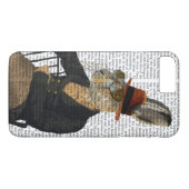 Coques Case-Mate iPhone Oreille Horatio Sur Chaise (Dos (Horizontal))