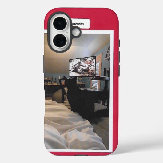 Coques Case-Mate iPhone Oreo chat noir et blanc (Verso)