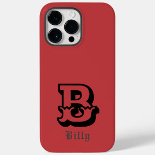 Coque Pour Pour iPhone 14 Pro Max Orgueil occidental Monogramme personnalisé