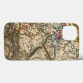 Coques Case-Mate iPhone Oriental - carte européenne (Verso (horizontal))