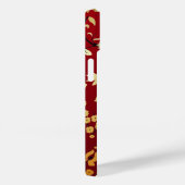 Coques Case-Mate iPhone Oriental Golden Flowers (Verso / Droite)