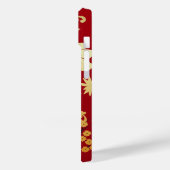 Coques Case-Mate iPhone Oriental Golden Flowers (Verso / Gauche)