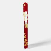 Coques Case-Mate iPhone Oriental Golden Flowers (Verso / Gauche)