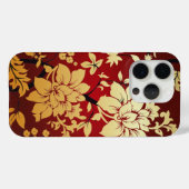 Coques Case-Mate iPhone Oriental Golden Flowers (Verso (horizontal))