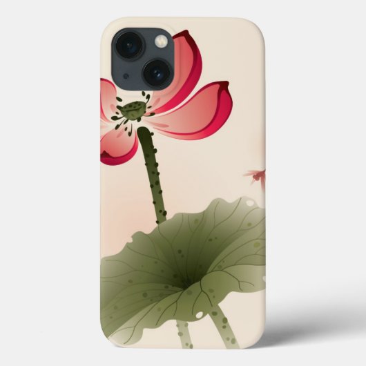 Coques Case-Mate iPhone Oriental Lotus (Verso)