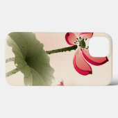 Coques Case-Mate iPhone Oriental Lotus (Verso (horizontal))