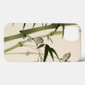 Coques Case-Mate iPhone Oriental painting, bamboo branches (Verso (horizontal))