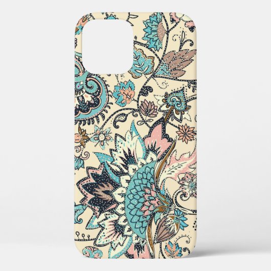 Coques Case-Mate iPhone Oriental Paisley : Elégance Textile Stylisée. (Verso)