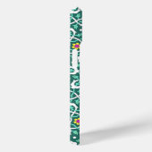 Coques Case-Mate iPhone Oriental Vert Blanc Ottoman Vin Turc Motif (Verso / Droite)