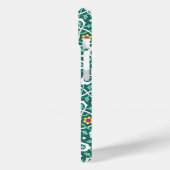 Coques Case-Mate iPhone Oriental Vert Blanc Ottoman Vin Turc Motif (Verso / Gauche)