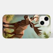Coques Case-Mate iPhone Origami Moose (Verso (horizontal))