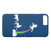 Coques Case-Mate iPhone Origine drôle de licorne (Dos (Horizontal))
