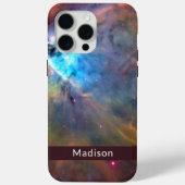 Coques Case-Mate iPhone Orion Nebula Space Galaxy Votre nom (Verso)