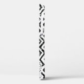 Coques Case-Mate iPhone Ornament noir blanc Wavwork (Verso / Gauche)