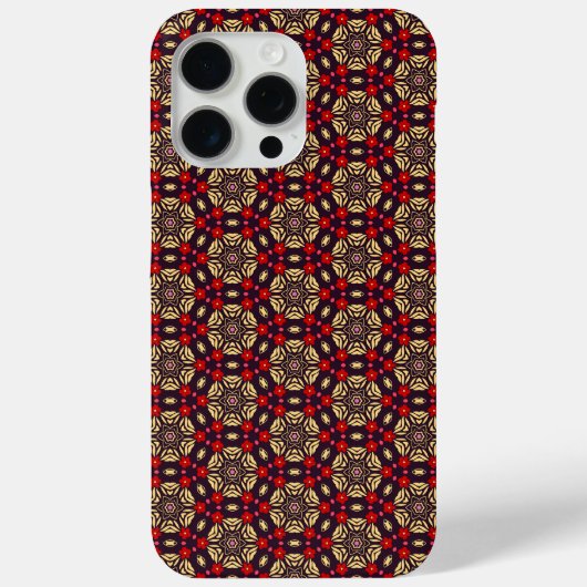 Coques Case-Mate iPhone Ornamental Cherry Blossom Pattern iPhone case (Verso)