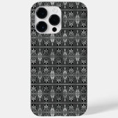 COQUES Case-Mate iPhone ORNATE NOIR & MOTIFS ARGENT (Verso)
