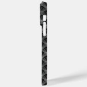 COQUES Case-Mate iPhone ORNATE NOIR & MOTIFS ARGENT (Verso / Gauche)