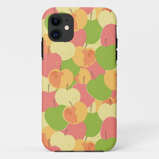 Coques Case-Mate iPhone Ornement avec pommes (Dos)