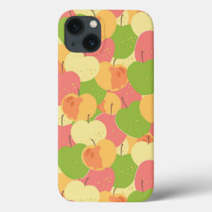 iPhone 13 Case Ornement avec pommes