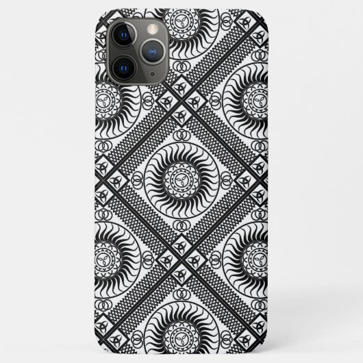 Coques Case-Mate iPhone ornement celtique diagonal (Dos)